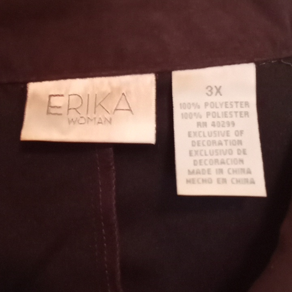 Erica Woman Jacket 3X - Picture 3 of 4